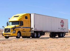 Delta AL long haul tractor trailer